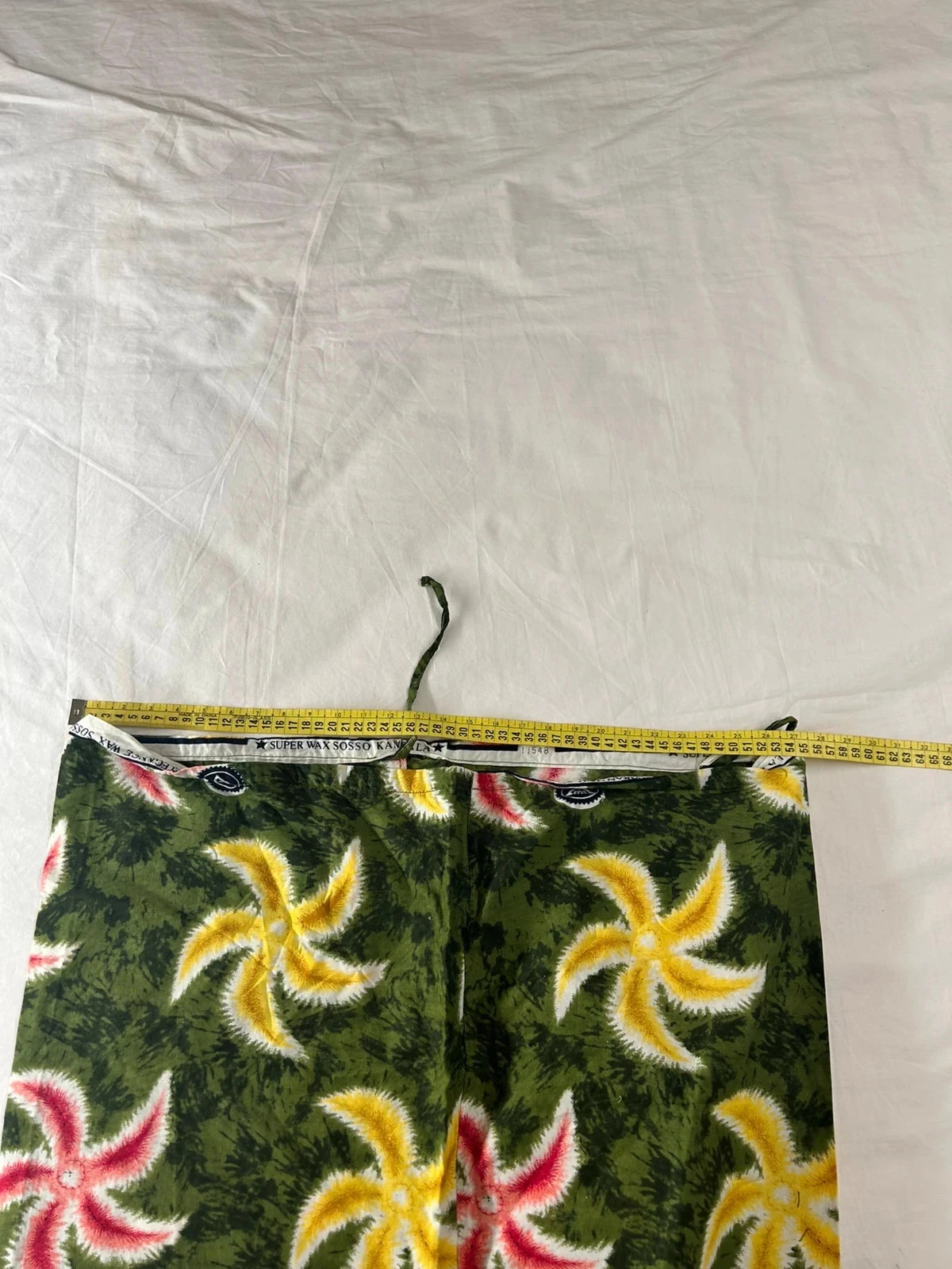 Vintage custom-fit dress with multicolored patterns – photo 8